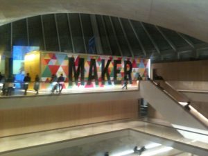 Interior of the new Design Museum, Kensington, London