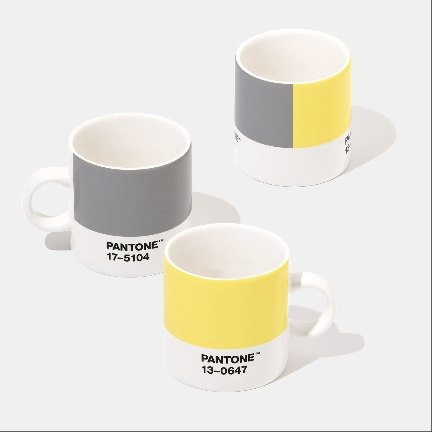 Pantone Colour of the Year 2021 espresso cups